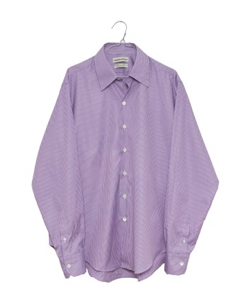 CAMISAS MANOLO - NORMAL SHIRT PURPLE WHITE STRIPES SHIRT pas cheres