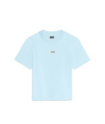 JACQUEMUS - LE T-SHIRT GROS GRAIN LIGHT BLUE acheter