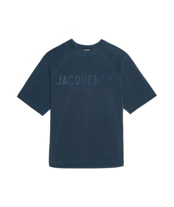 JACQUEMUS - LE T-SHIRT TYPO DARK NAVY les muscles