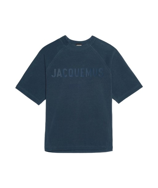 JACQUEMUS - LE T-SHIRT TYPO DARK NAVY les muscles