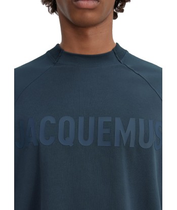 JACQUEMUS - LE T-SHIRT TYPO DARK NAVY les muscles