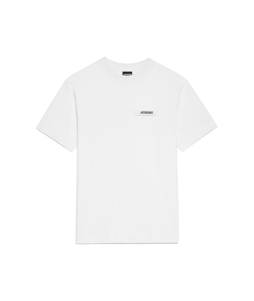 JACQUEMUS - LE T-SHIRT GROS GRAIN WHITE offre 