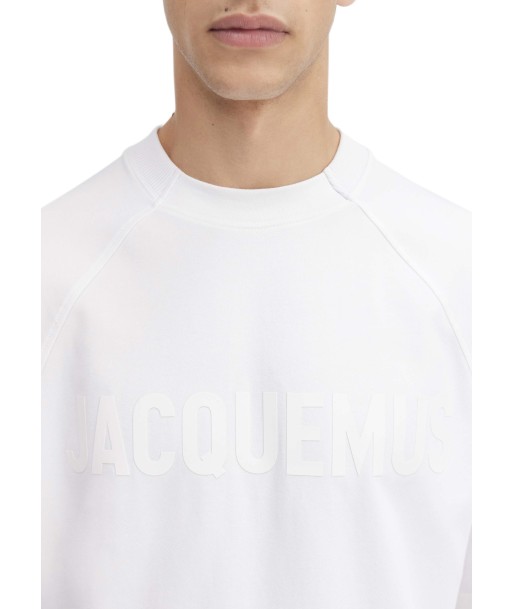 JACQUEMUS - LE T-SHIRT TYPO WHITE solde